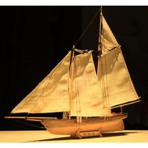 Americas Cup Ship wooden model building kits