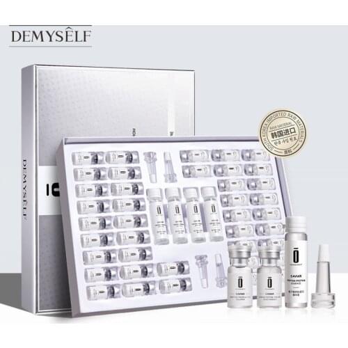 Lyophilized Powder Serum Peptide Protein Skin Care Set Caviar Essence Brighten Repair Face Tone Microneedling Anti Aging Whiten