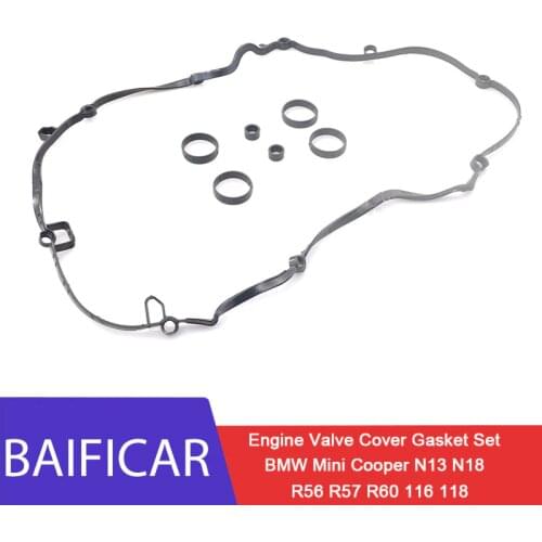 Baificar Brand New High Quality Engine Valve Cover Gasket 11127582400 For BMW Mini Cooper N13 N18 R56 R57 R60 116 118