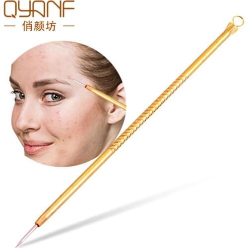 Blackhead Remover Comedone Acne Pimple Belmish Extractor Vacuum Blackhead Acne Blackhead Extractor Tool Spoon for Face