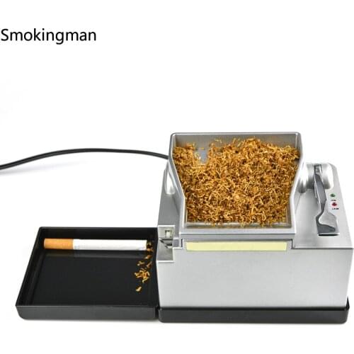 Manual Cigarette Maker Gadget for Men Rolling Machine Tobacco Inject Tube 8&6.5mm Smoking Accessories Roller Rolling Tray