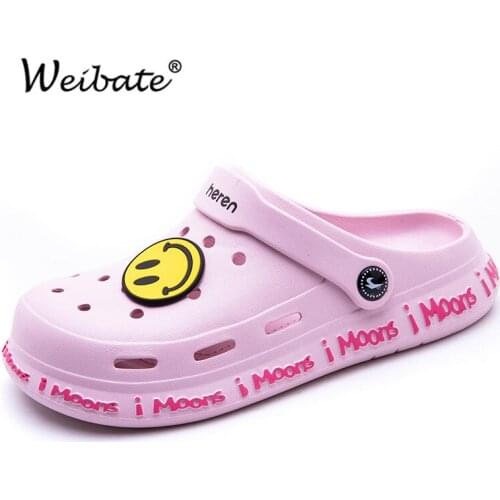 2020 Summer Shoes Woman Ladies Beach Women Flat Sandals Rubber Clogs Female Eva Sandalias Unisex Hole Shoes Hospital Shoe Sandle
