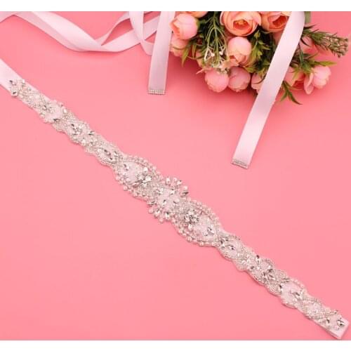 Wedding dress belt bridal belt ladies belt pearl rhinestone belt bridesmaid dress belt wedding accessories