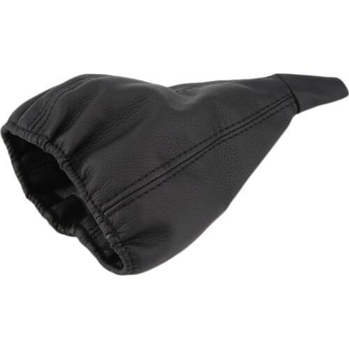 Universal Car Gear Head Dust Cover Vehicle Leather Gear Shift Knob Boot for most car Suitable for Skoda Fresia