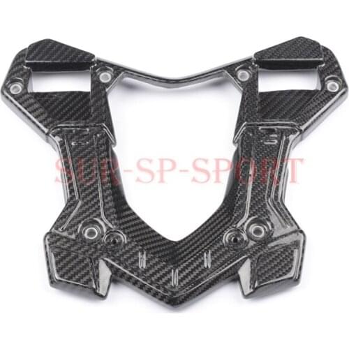 Rear Tail Luggage Bracket Mount Cover For BMW R1200R R1200RS 2015-2018 Full Carbon Fiber