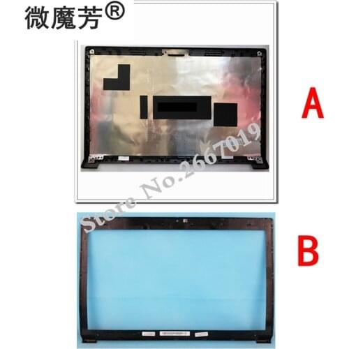 For Lenovo B590 LCD Rear Cover Back Top Lid Case 60.4XB04.012 60.4XB04.001 90201909/LCD Front Bezel Cover 60.4XB05.001 41.4XB03