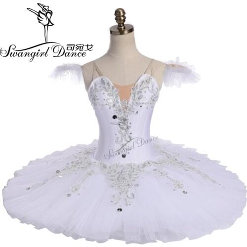 Women nutcracker tutu professional ballet tutu swan lake white classical ballet tutu for girls pancake tutuBT9113