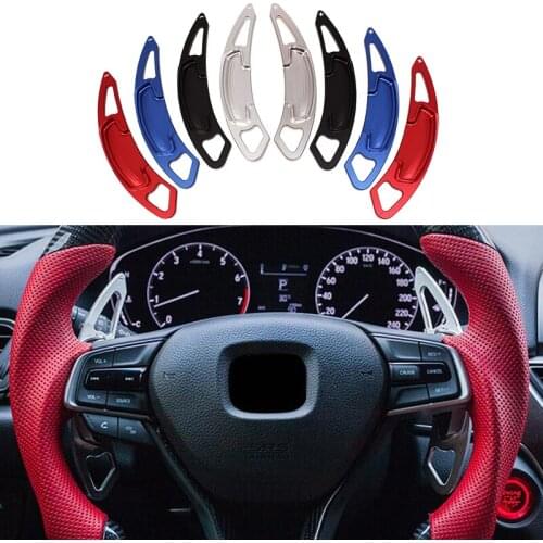2pcs Car Extension Steering Wheel Shift Paddle Blade Shifter for Honda Spirior Accord Odyssey AVANCIER Acura CR-V UR-V CIVIC