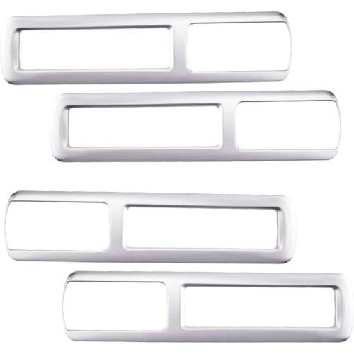 4pcs Reading Light Lamp Trim Roof Air Vent Cover Moulding fit for Toyota Highlander Kluger 2014 2015 2016 2017 2018 2019