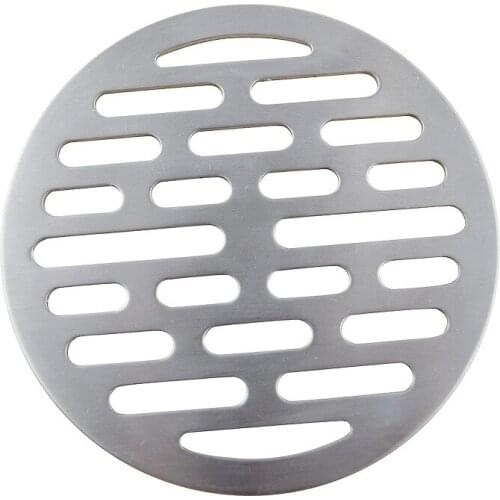 1PC 10CM/11.2CM Round Floor Drain Covers Bathroom Supplies Tone Stainless Steel Brushed Floor Drain Covers