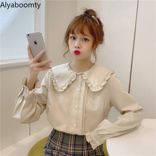 Женские рубашки с длинным рукавом Alyaboomty China At AliExpress