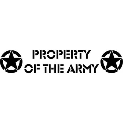 Army Attribute Pattern Car Decals Fashion Body Decoration Personalized PVC Waterproof Sunscreen Stickers Apply To Car Window