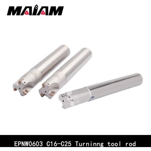 ASR 16 17 19 20 21 25 Fast feed milling cutter bar use insert EPNW0603 alloy insert CNC milling machine machining center