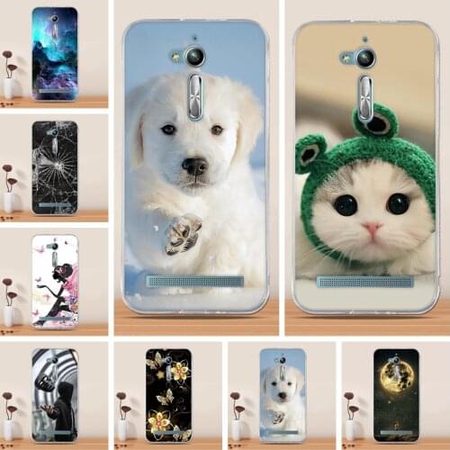 Case For Asus Zenfone Go ZB500KL Case Silicone Phone Cover Coque Capa Funda For Asus Zenfone Go ZB500KL ZB500KG X00AD Back Cover