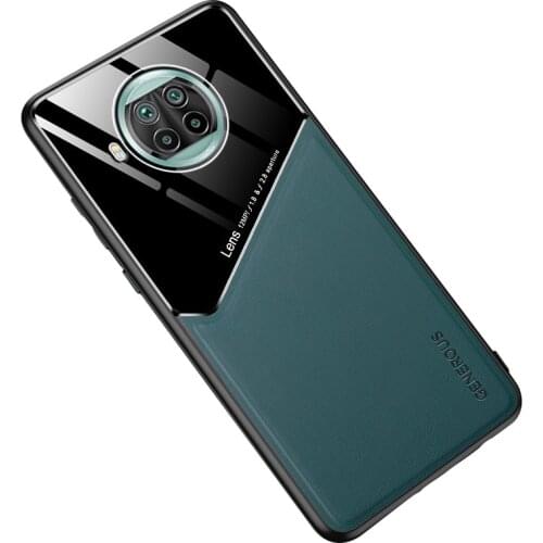 For Xiaomi Mi 10T Lite Case Luxury Soft Leather texture protective Back Cover Case For xiaomi mi 10t lite mi10T lite phone shell