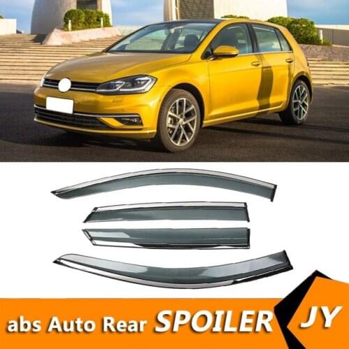 For Volkswagen GOLF 2020 Window Visor Vent Shades Sun Rain Deflector Guard For Volkswagen GOLF Auto Accessories 4PCS/SET
