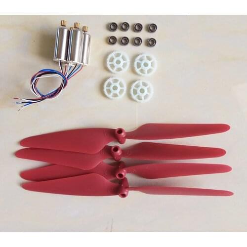 Hubsan H502S H502E H502T H507A gears + bearing + motors + propeller Spare Parts