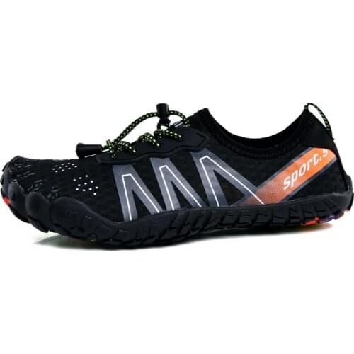 Aqua Shoes Barefoot Sneakers Women Men Swimming Shoes Summer Water Shoes For Unisex Outdoor Trekking Jogging Fitness Beach Swim
