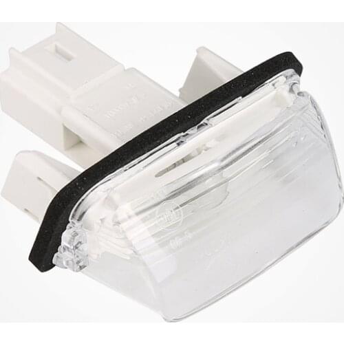 2pcs License Number Plate Lights Lamp Bright White For Peugeot 206 207 306 307 406 407 For Citroen C3 C4 Picasso