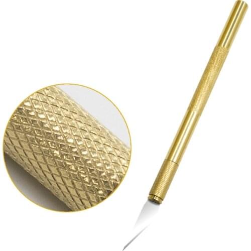 Copper rod Carving knife Wood Paper Cutter Pen Knife Engraving Knives for Fruit Crafts Arts Drawing DIY Repair Hand Tools