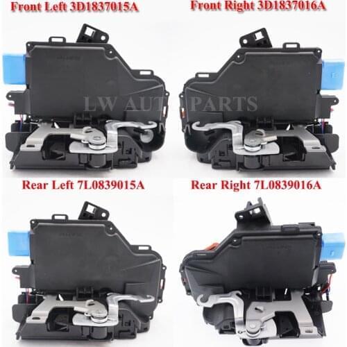 Front Rear Left Right Door Lock Actuator Door Lock Mechanism 3D1837015A 3D1837016A For Seat for VW Golf Mk5 2003-2009 for LHD
