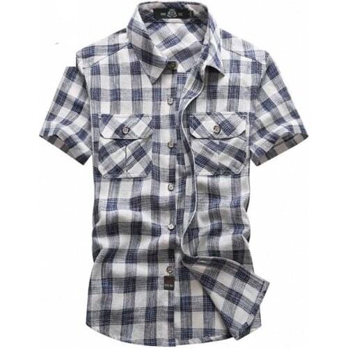 Мужские клечатые рубашки SHIERXI China At AliExpress