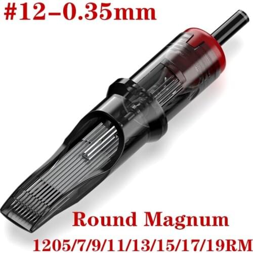 Tattoo cartridge needles Curved magnum 0.35mm high quality tattoo needle Suitable for large area play fog tattoo suppyl