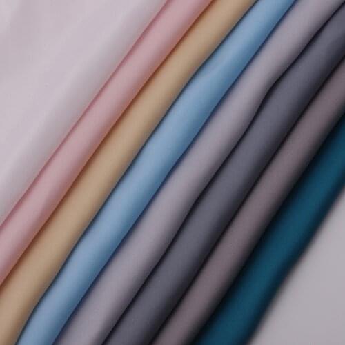 16MM 100% Mulberry Silk Fabric Solid Color Width 114cm Dress Shirt Cloth Fabric