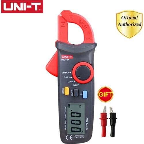 UNI-T UT210A UT210B UT210C UT210D UT210E True RMS Digital Clamp Meters AC/DC Capacitance Tester Non Contact Multimeter