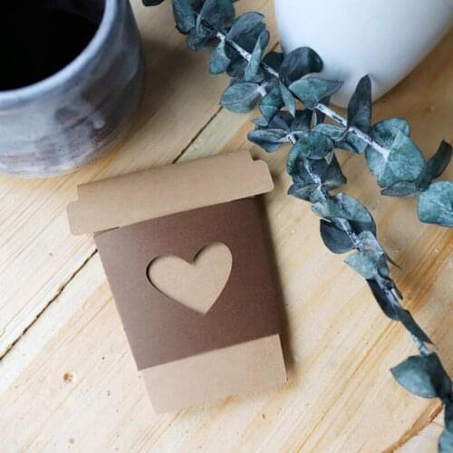 1 Set Coffee Cup Metal Cutting Dies Stencil Scrapbooking DIY Album Stamp Paper Card