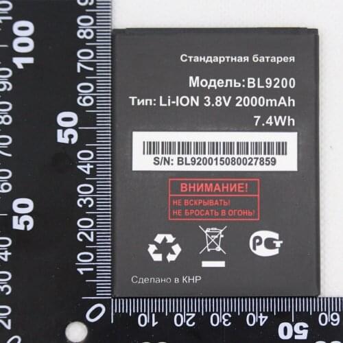 10pcs/lot 100% original High quality brand batteries for fly FS504 cirrus 2 BL9200 Batteries Replacement