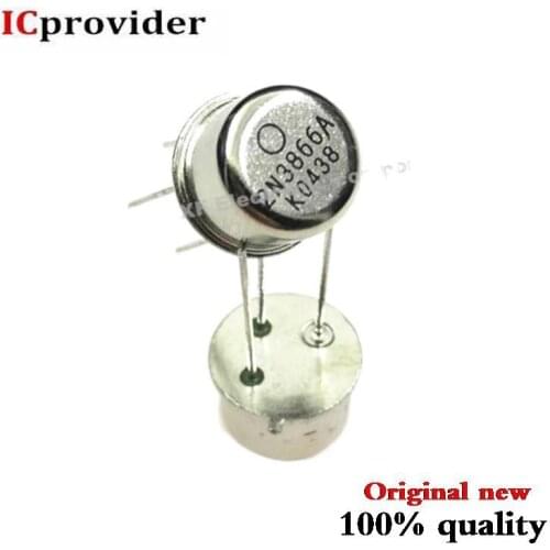 10pcs/lot 2N3866A 2N3866 TRANS RF NPN 1W 400MA TO-39 IC