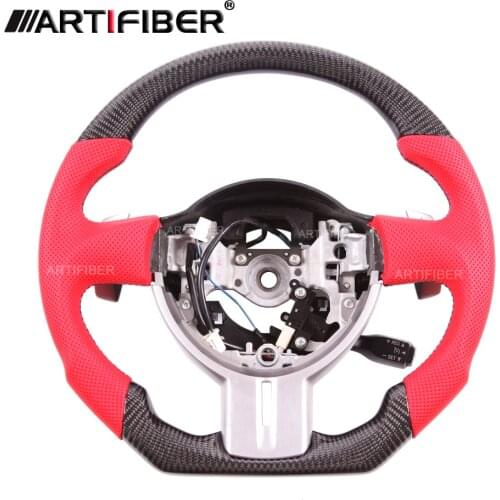 100% Real Carbon Fiber Steering Wheel for TOYOTA 86 ,Subaru BRZ
