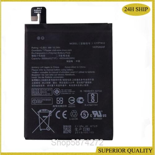 For ASUS C11P1612 Battery For ASUS Zenfone 4 Max pro plus ZC554KL X00ID 5.5" 5000mAh High Capacity