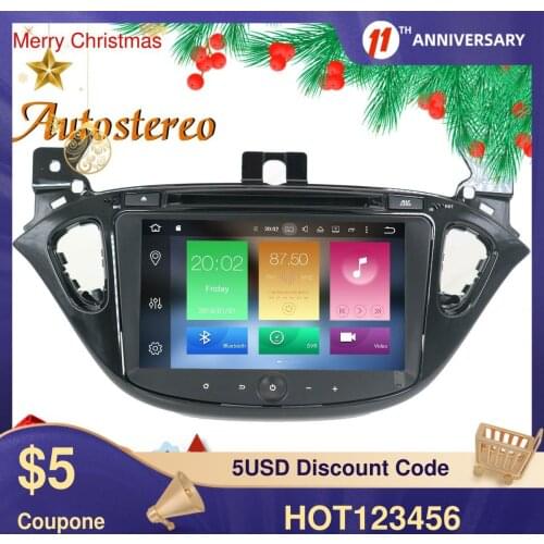 Android 10.0 4G+64G Carplay Car GPS Navigation For Opel CORSA 2010 - 2018 Multimedia DVD Player Auto Radio Stereo Head Unit ISP