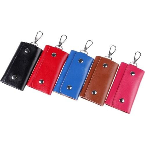 Car Door Keychain Chain Pouch Unisex Genuine portable Ring men women couple Keys small tools Holder Organizer Wallet Gift