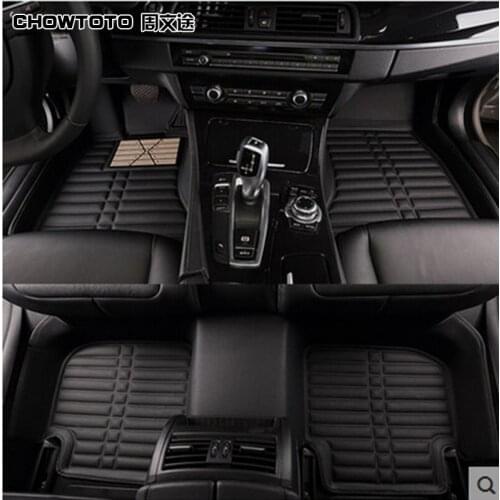 CHOWTOTO AA Custom Car Floor Mats For Audi A1 A3 A4 A5 A6 A7 A8 A4L A6L A8L S3 S5 S6 S7 S8 Q3 Q5 Q6 TT Durable Non-slip Carpets