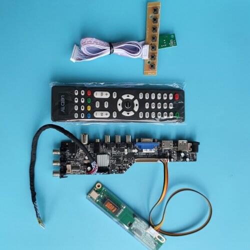 For LTN170X2-L02 1440X900 TV Controller Driver Board 1 lamps DVB-T2 DVB-T DVB-C LCD Digital Signal +controller board VGA HDMI