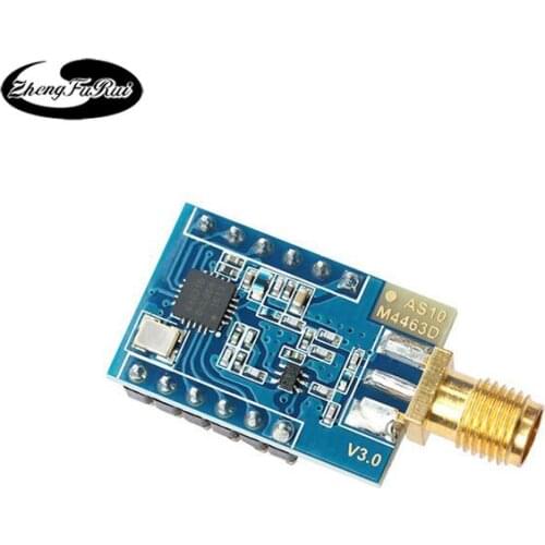 Communication si915mhz433 long-distance wireless transceiver module 4463 low-power development board