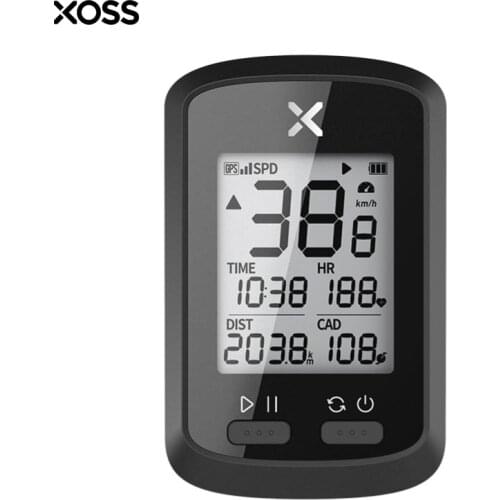 XOSS G+ GPS Bike Computer Wireless Cycling Speedometer Road Bike MTB Waterproof Bluetooth ANT+ Cadence Speed Bicycle Computer