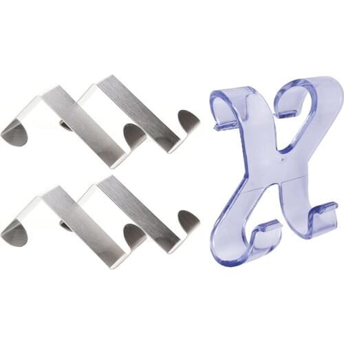 Kaktüskedi 4 Pcs Metal Door Hanger Towel Radiators Hanger Gift 712332