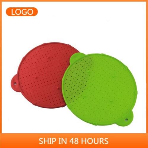 Multi-functional oil-repellent net Silicone insulation placemat oil NET anti-oil splash pot cover oil net 5