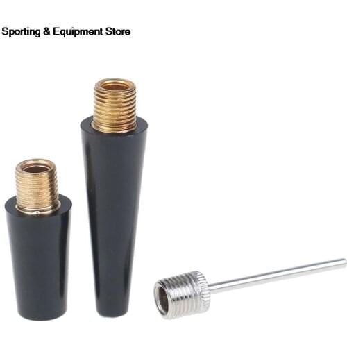 3Pcs Metal Plastic Durable Strong Ball Bicycle Pump Needle Nozzle Kit Inflation Kit Bike Valve Adapter for Ball Bicycle Bike