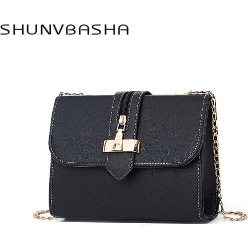 SALE!SHUNVBASHA Small Women Bags Flap PU leather Clutch Bags Designer Mini Shoulder Bag Women Handbag Hot Sale purse