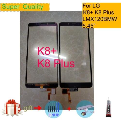 For LG LG K8+ K8 Plus LMX120BMW Touch Screen Panel Sensor Digitizer Front Glass Outer Lens Touchscreen K8 Plus Replacement
