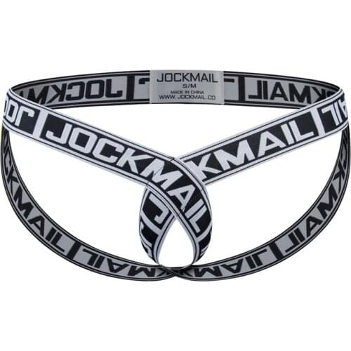 AIIOU Sexy Gay Underwear Jockstrap Mens Hollow Out Thong G-string Open Back Male Panties Homme Gay Panties Erotic Lingerie