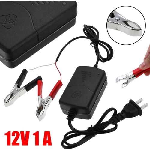 New Arrival 1pc Battery Charger Maintainer 12V 1A Volt Trickle RV Car Truck Motorcycle Charging Units