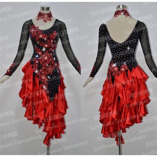 Dance clothes women latin dance dress competition ballroom dance competition dresses latin dance costume classical dance