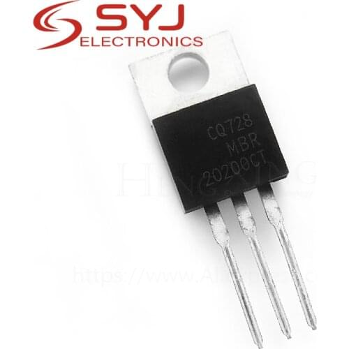 10pcs/lot MBR20200CT TO220 MBR20200 TO-220 20200CT In Stock