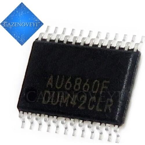 5pcs/lot AU6860F AU6860 TSSOP-24 In Stock